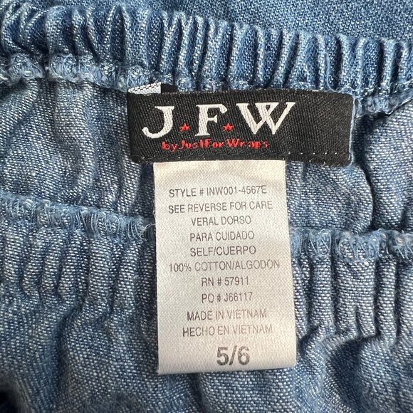 Vintage Tiered Maxi Denim Jean Dress Boho Coastal Cowgirl Western Bohemian Beach - Picture 7 of 9